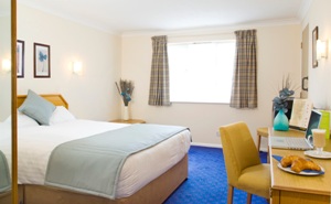 Bedroom at the Oak Hotel in Hatfield